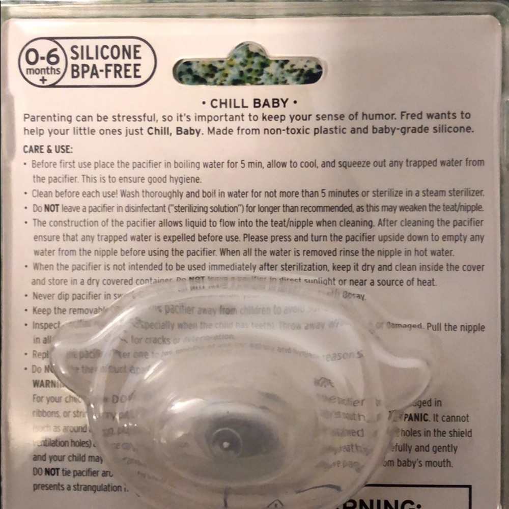 BRAND NEW! Mustache Pacifier - Picture 2 of 2